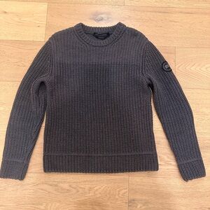 Men’s 100% Marina wool Canada goose sweater